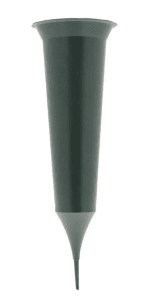 32cm Green Spike Grave Vase x 5 Pcs-0