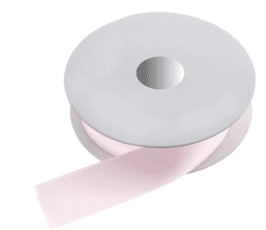 Double Faced Satin Baby Pink 3mm x 50m-0