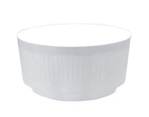 Bulb Bowl White 180mm x 10