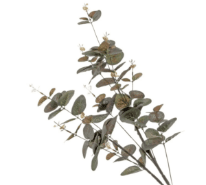 Artificial Spiral Eucalyptus Brown 90cm