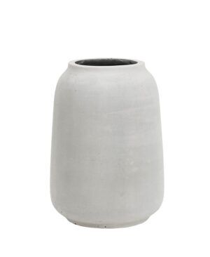 Bordeaux Vase White 28 x 20 x 20cm-0